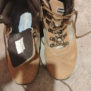 Goodyear Brown Suede Hiking Shoes